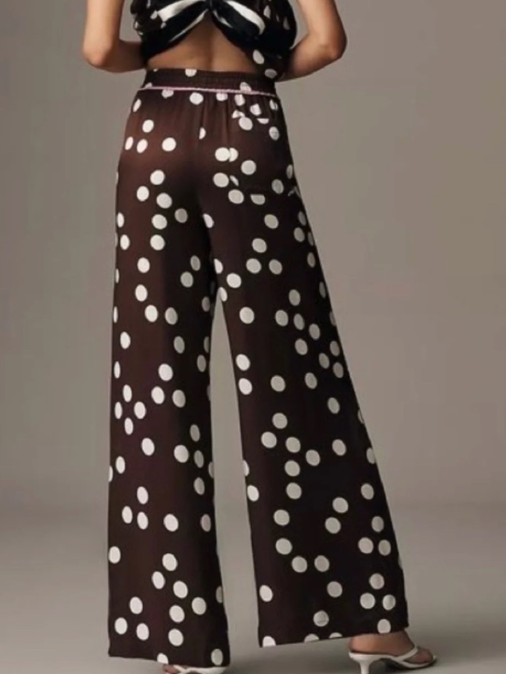Brooklin Printed Wide-Leg Pants by Maeve - Picture 2 of 3
